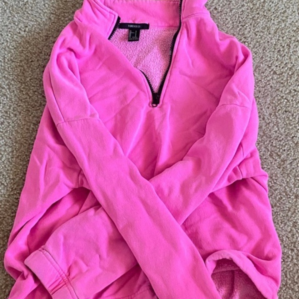 long sleeve half zip